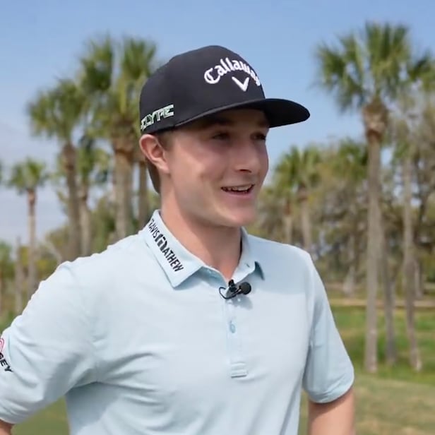 Teen phenom gets mistaken for kid camper at Korn Ferry Tour event