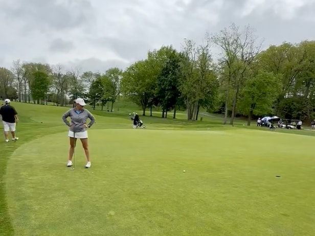 NAIA apologizes for 'incorrectly placed' pin after video of college golfers struggling goes viral