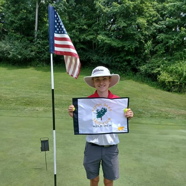 High school golfer pulls off insane hole-in-one feat . . . AGAIN