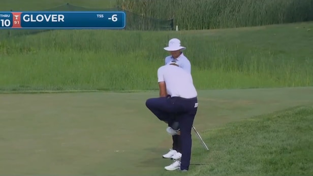 Lucas Glover issues statement explaining viral video of him taking off golf shoes during 3M Open