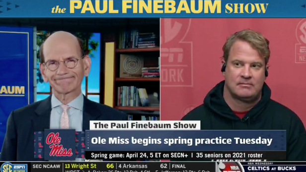 Paul Finebaum, Lane Kiffin team up for strangest interview ...