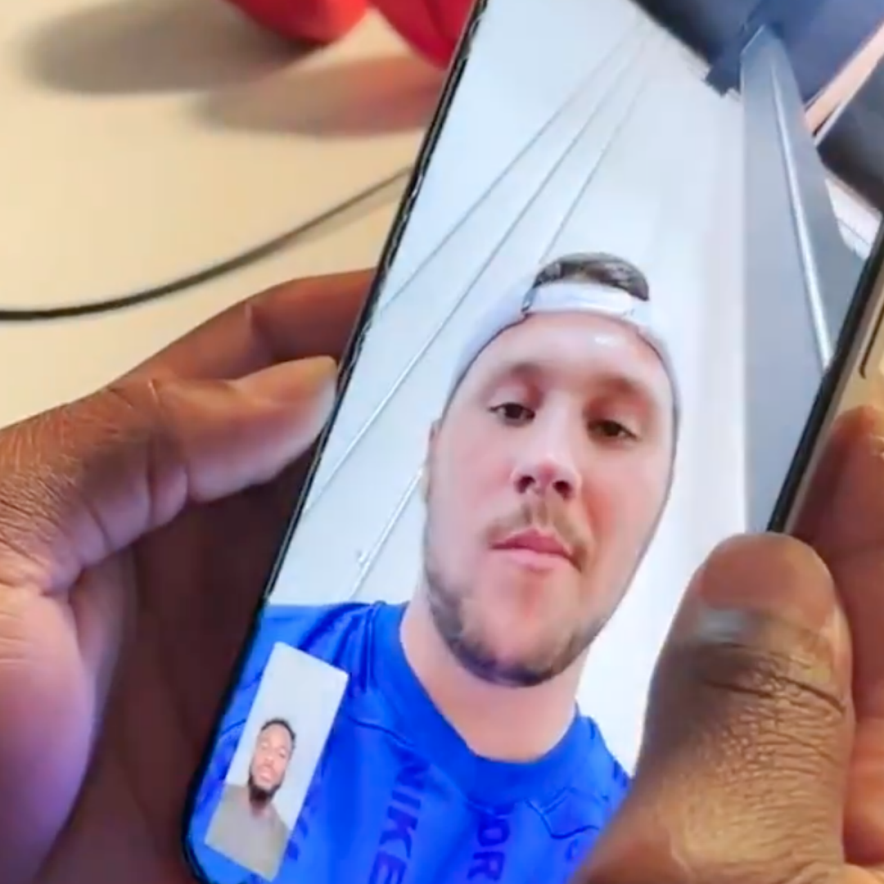 Josh Allen was having absolutely NONE of his teammate's 'Can I call you  back?' prank, This is the Loop