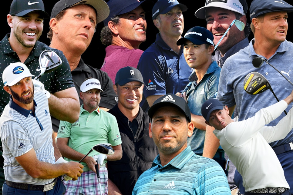 PGA Championship - Pick your 3 favorites out of these PGA