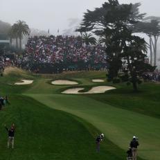 during the final round of the 112th U.S. Open at The Olympic Club on June 17, 2012 in San Francisco, California.