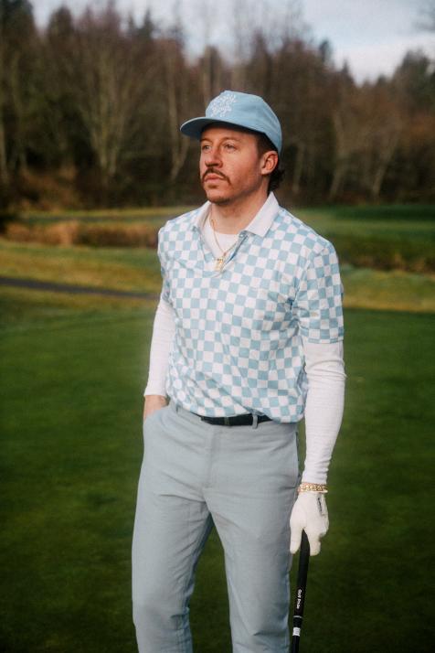 Macklemore created a line of golf clothes that pushes the boundaries of on-course style