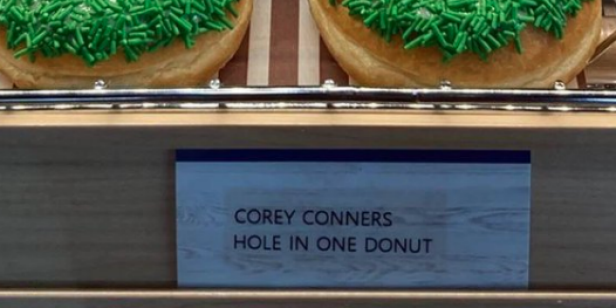 Corey Conners getting his own Tim Horton's hole-in-one donut is ...