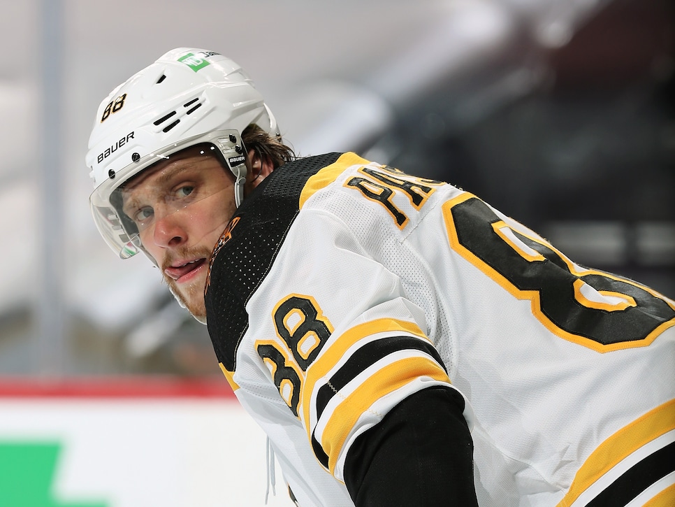 You will never believe what David Pastrnak, AKA 'Pasta,' eats before every  game | This is the Loop | Golf Digest