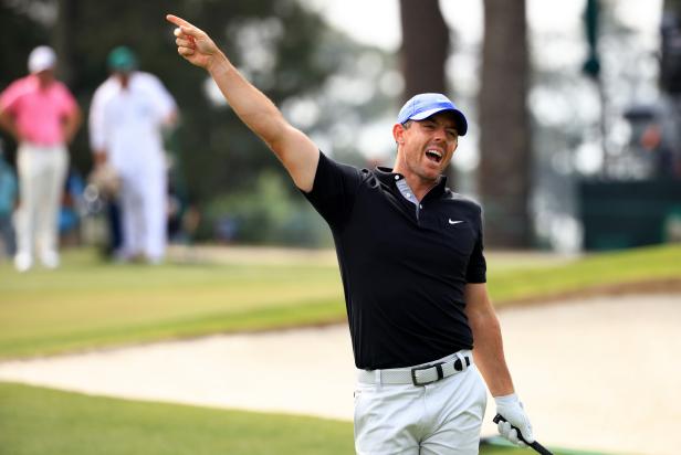 Masters 2021: Rory McIlroy nails father with errant approach | Golf ...