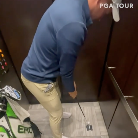 Korn Ferry Tour player nearly DQ'd after getting stuck in elevator, winds up making the cut