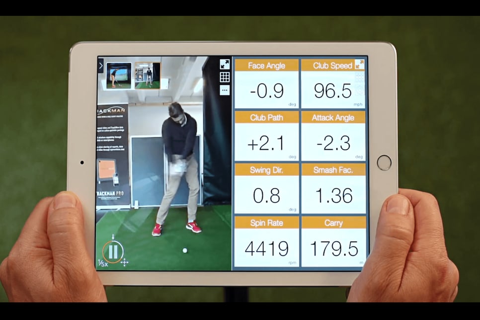 ipad golf launch monitor