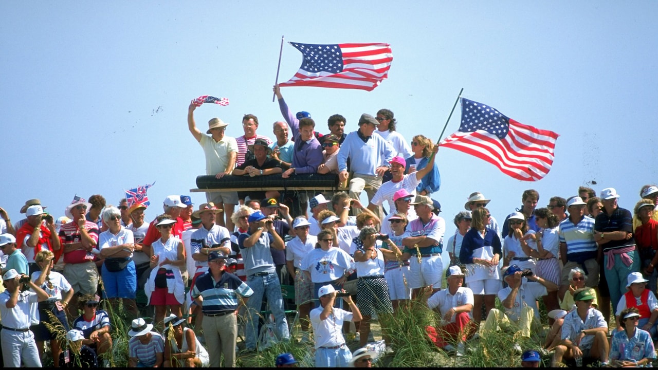 1991 ryder cup camo hat