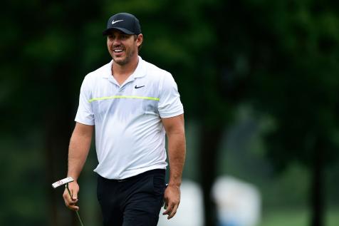 Brooks Koepka’s right knee isn’t 100 percent but he sounds 100 times better than at the Masters