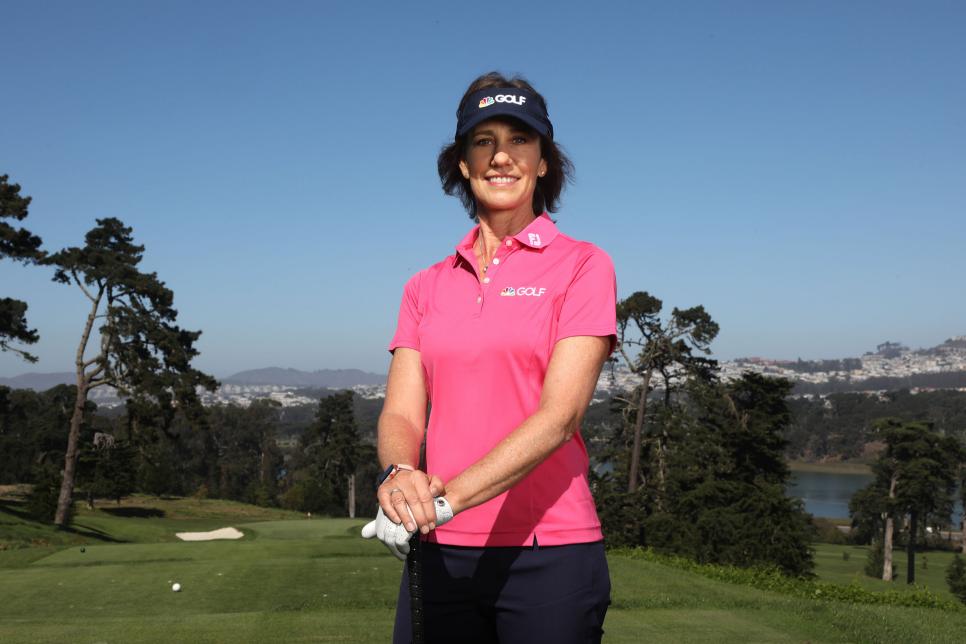 U S Women S Open 2021 This Tv Commentator Has Become Players Go To Source For All Things Olympic Club Golf News And Tour Information Golfdigest Com