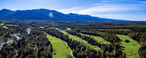 Moose Run Golf Course: Creek