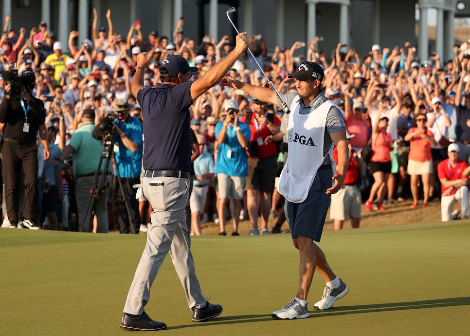 Lagring lyse grus PGA Championship 2021: Tim Mickelson's own sacrifices pay off with brother  Phil's historic win | Golf News and Tour Information | GolfDigest.com