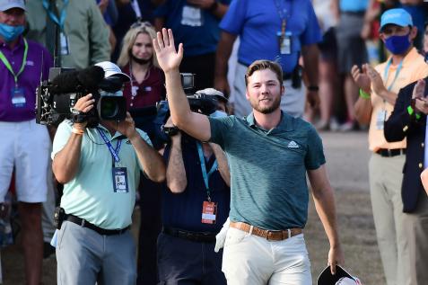 Sam Burns gets his breakthrough win, Keegan Bradley's costly mistake and Viktor Hovland is heating up again