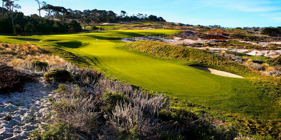 4th Hole, Spyglass Hill Golf Course, Pebble Beach, CA 