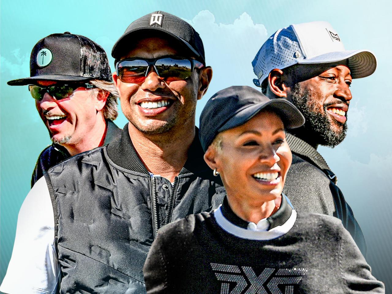 Tiger Woods was just part of the biggest group of celebrities to