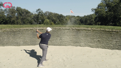 How to hit a short bunker shot—and make it stop