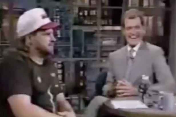 We have no reason to show you John Kruk's 1993 Letterman
