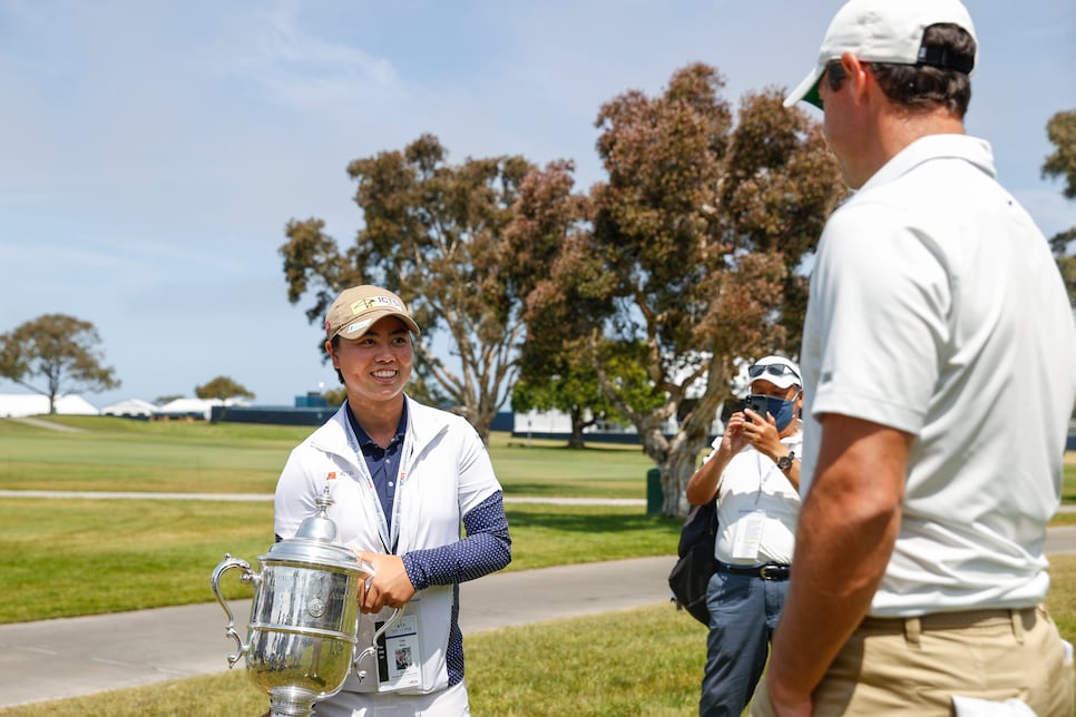 Yuka Saso, Rory McIlroy