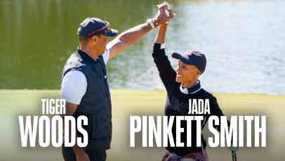 A Round with Tiger: Celebrity Playing Lessons - Jada Pinkett Smith