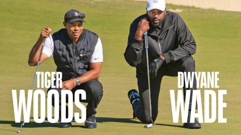 A Round with Tiger: Celebrity Playing Lessons - Dwyane Wade