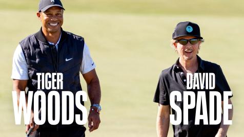 A Round with Tiger: Celebrity Playing Lessons - David Spade
