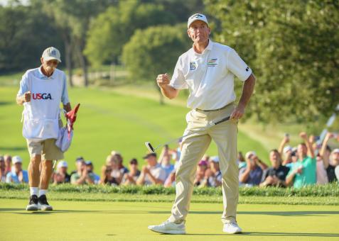 Experience pays off for Jim Furyk, the new U.S. Senior Open champion