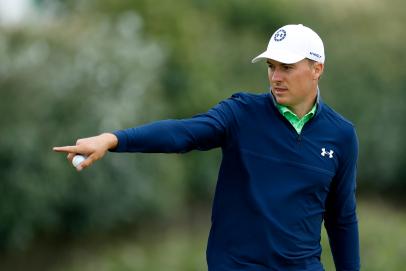  Jordan Spieth felt so good on Day 1 he was even talking trash to the announcers during his round