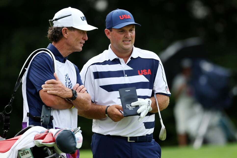 Adrenaline fueled Patrick Reed during the opening round of the Olympics ...