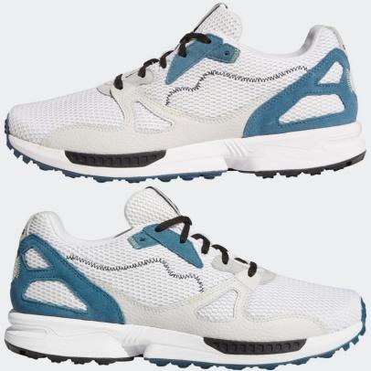 Adicross ZX Primeblue Spikeless Golf Shoes (Blue)