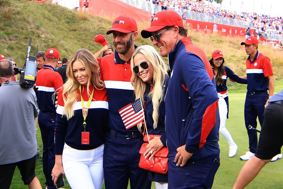 Ryder Cup 2021 Team Usas Wags Celebrated Sundays Ryder Cup Triumph Almost As Hard As The 