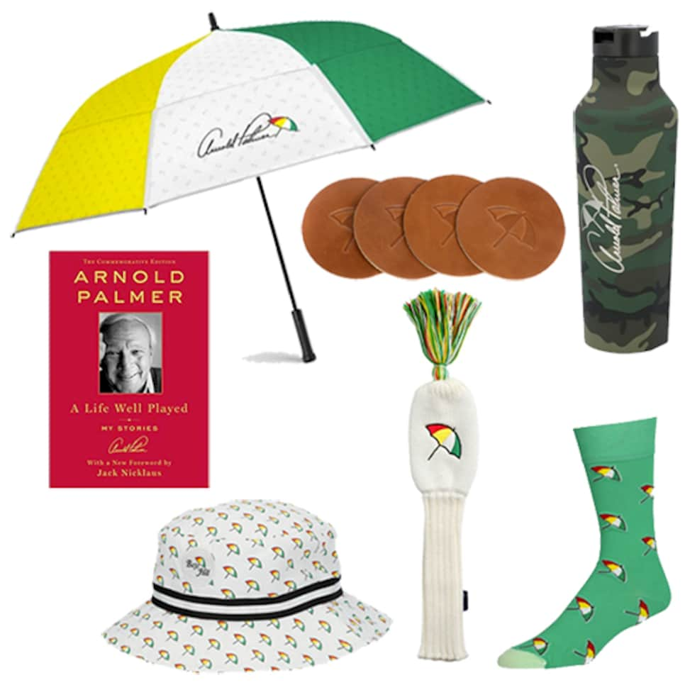 Arnold palmer golf hotsell shirts with umbrella logo