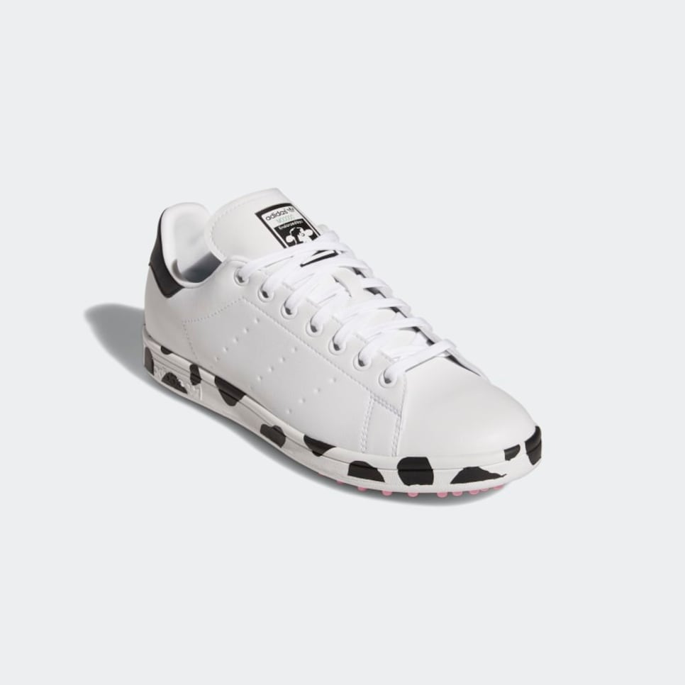 Adidas releases cow-print Stan Smith golf shoes to celebrate the