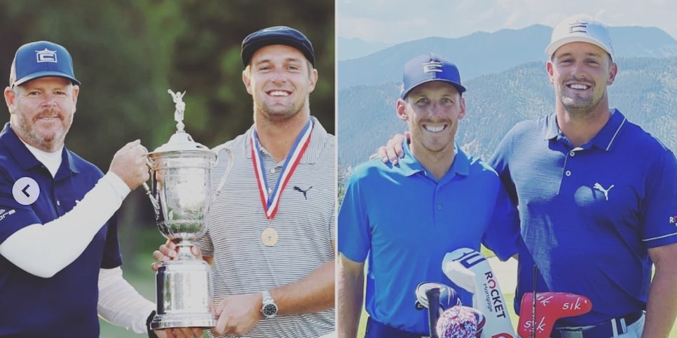 Bryson DeChambeau names new full-time caddie Brian Zeigler, discusses ...