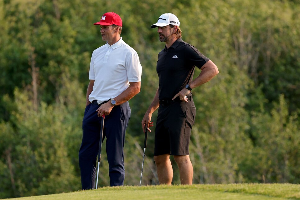 Rodgers, Brady Complete Putt to End The Match at Wynn Las Vegas - Las Vegas  Golf Insider