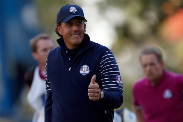 A question about Phil Mickelson's Ryder Cup future is too sensitive for his former captain to even touch