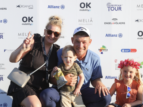 New Euro Tour winner has his 6-year-old to thank for saving him from disastrously unlucky break