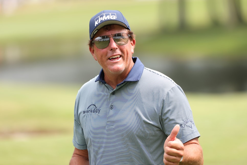 Loving Lefty; Support for Phil Mickelson remains strong at PGA