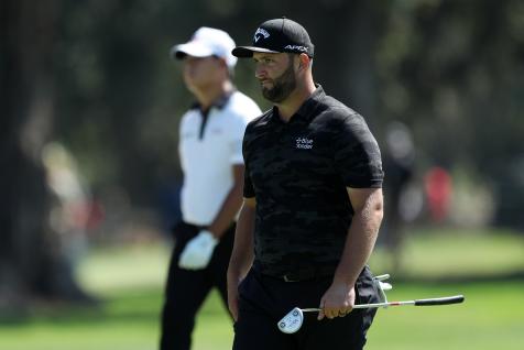 Heavy Fortinet favorite Jon Rahm misses the cut, Mickelson arm-locks to success, and Maverick buzzes the tower