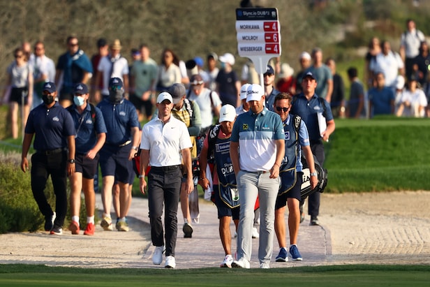 Ryder Cup starpower is chasing Justin Harding at the midpoint of Dubai ...