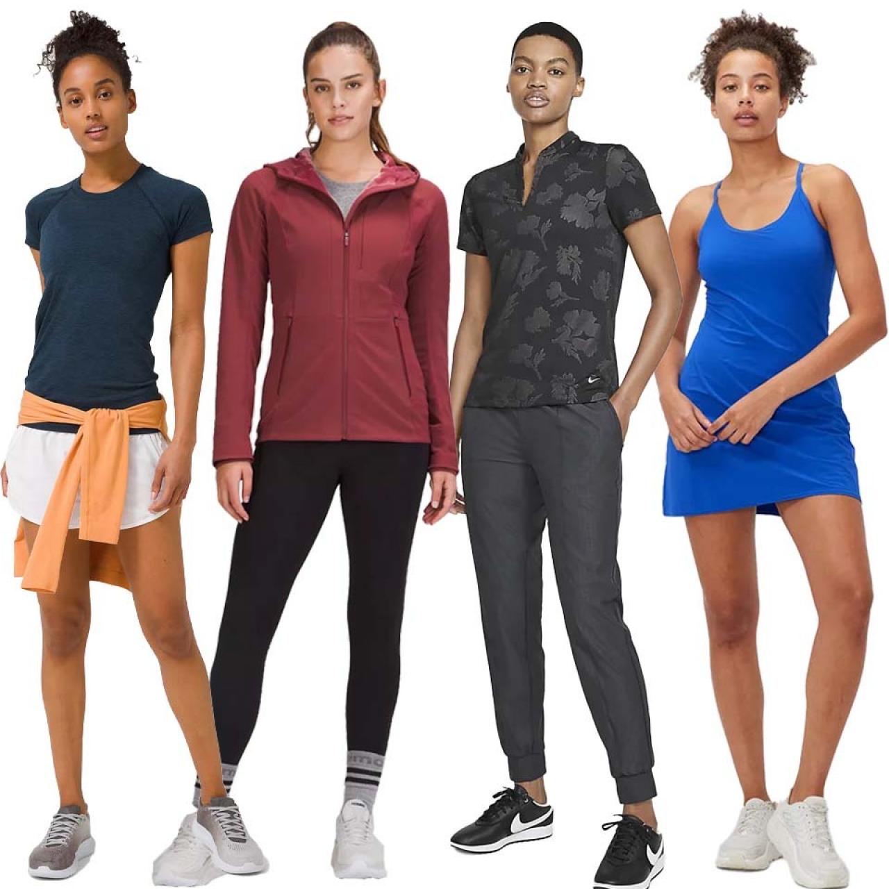 10 women's athleisure pieces we'd love to wear for golf, Golf Equipment:  Clubs, Balls, Bags