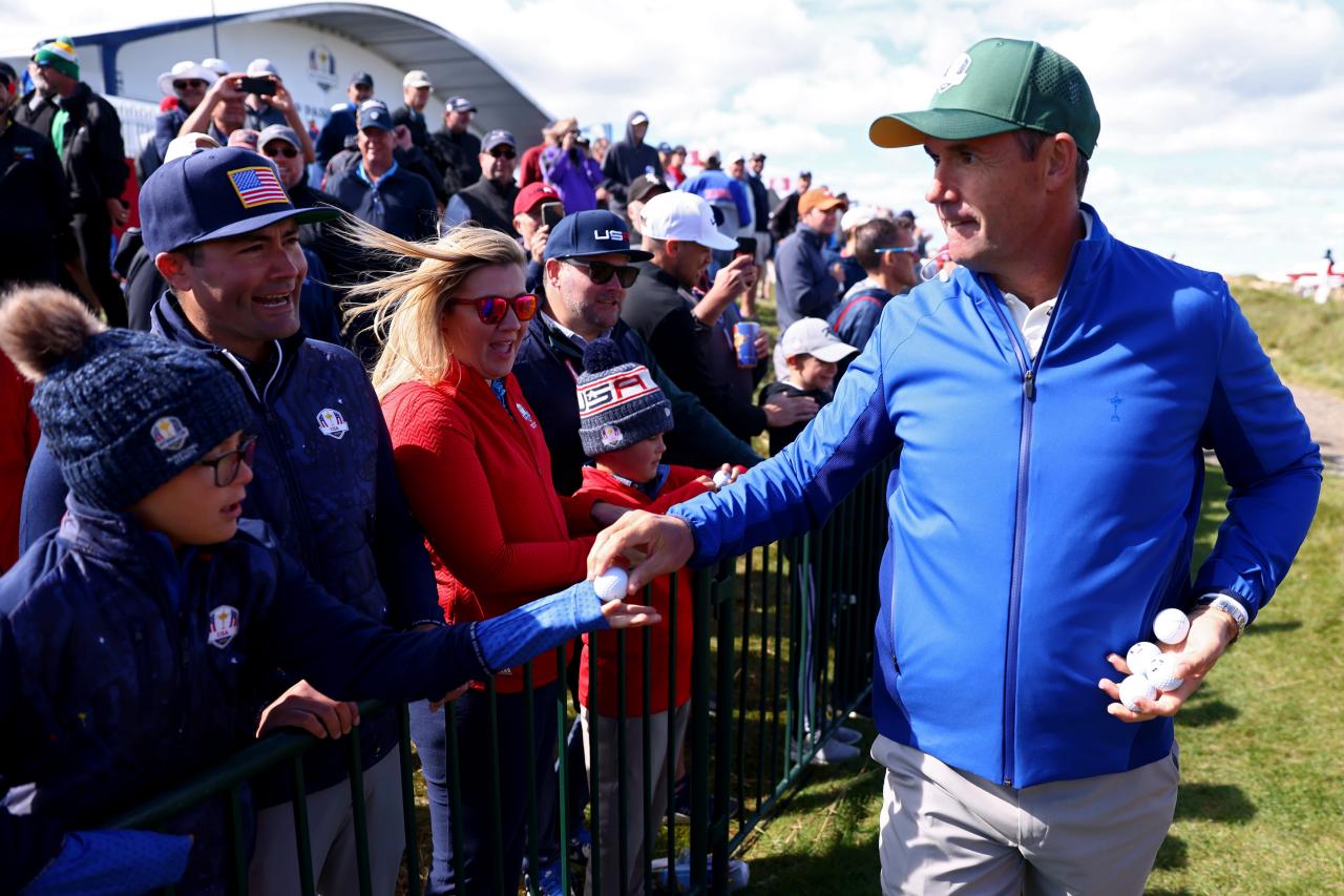 Ryder Cup Fans And Random Jerseys Spotted