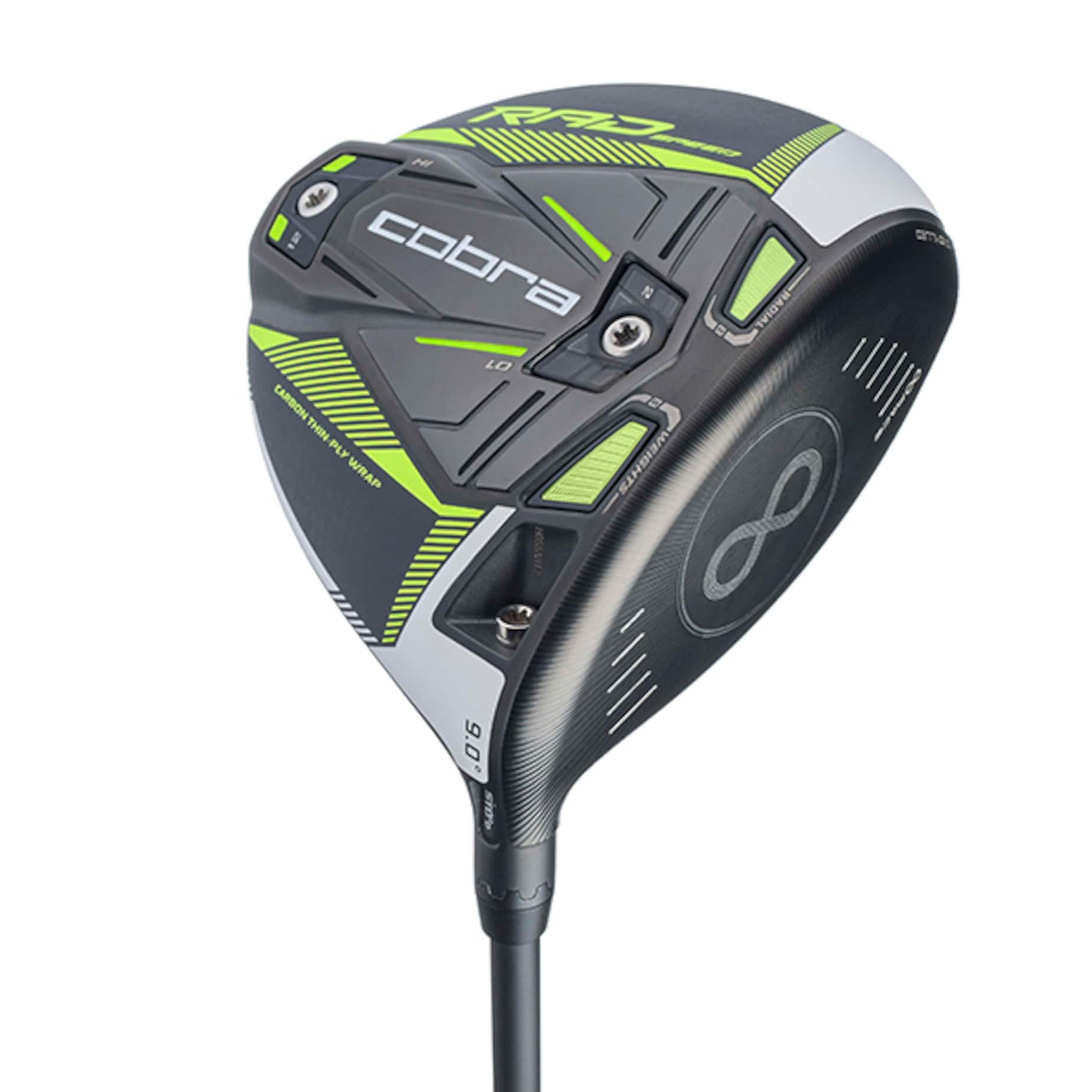 【グラムの】 Cobra Golf 2021 Radspeed XB ドライバー グロス ブラック ターボイエロー メンズ 左手 ...