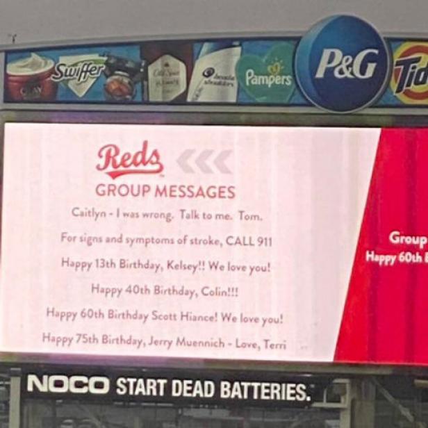 Cincinnati Reds on X: AtReds is not responsible if these melt