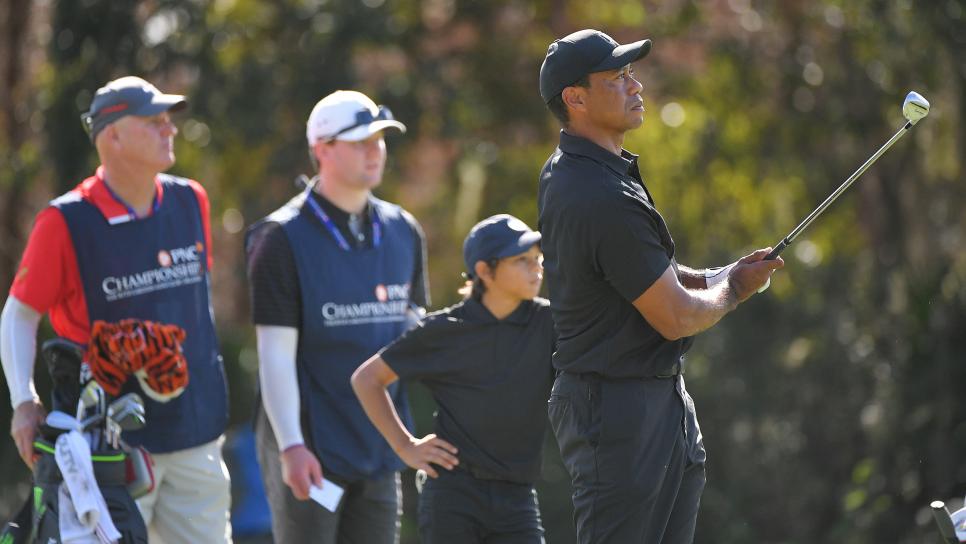What we saw and heard in Tiger Woods' first public round back at the ...