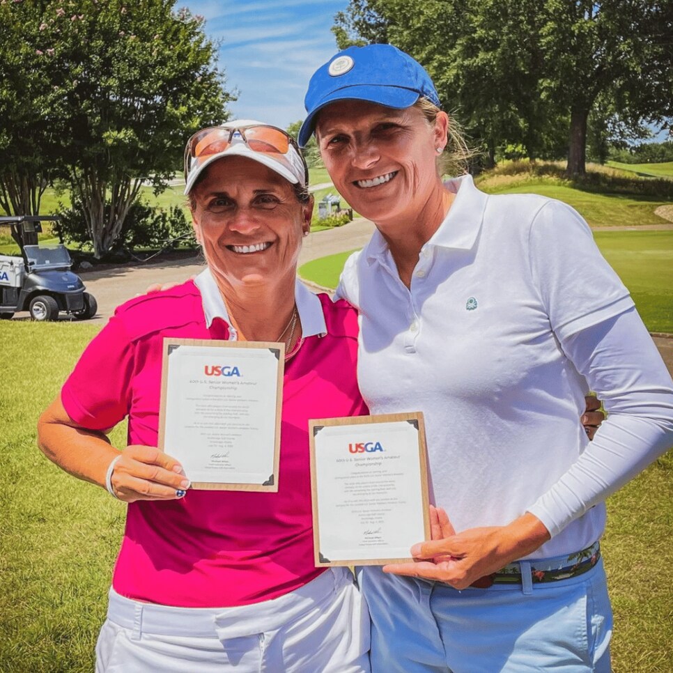 Brenda Kuehn and Ulrika Migliaccio play