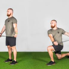 Coach Kevin Duffy demonstrates exercises and workouts for strength and training to improve your golf game at his gym at The Practice Grounds in Acton, MA on October 20, 2021. Photo by Adam Glanzman for Golf Digest