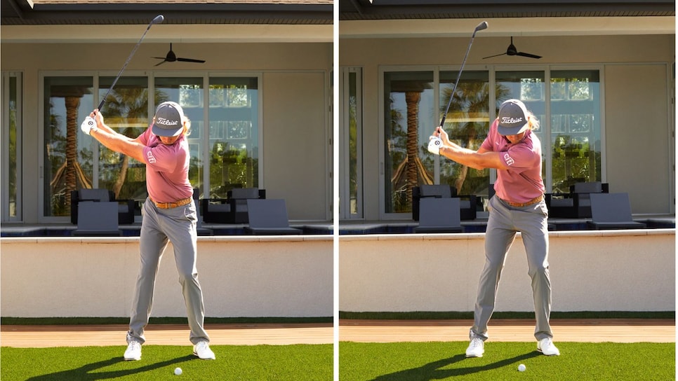 Natural Golf Swing Motion, Simple Smooth Effortless Swing Control Basic